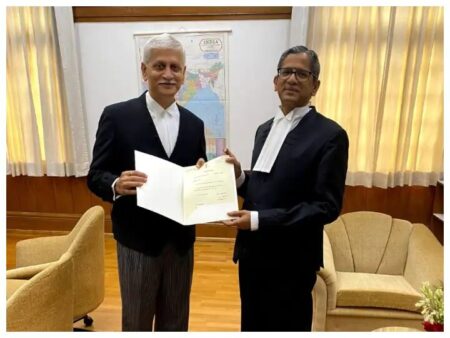 CJI NV Ramana Recommended Justice UU Lalit As His Successor