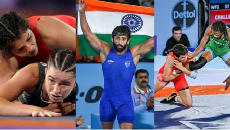 Indian wrestlers shine at commonwealth games