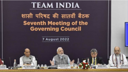 PM Modi Chairs NITI Aayog’s 7th Governing Council