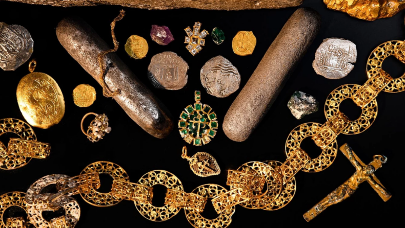 Priceless treasures recovered from 350-year-old Spanish shipwreck