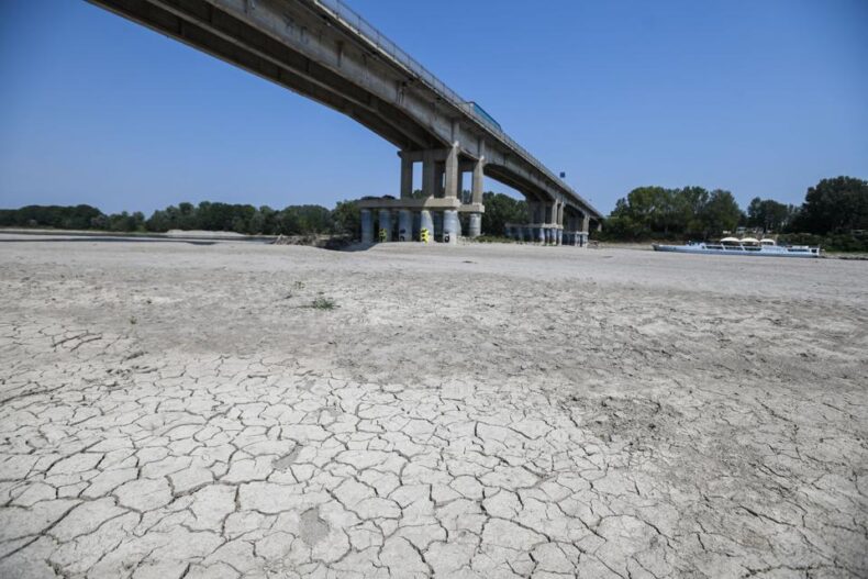 Heatwave, Water Shortage leads to Drought in Europe.