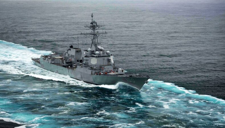As Pelosi travels to Taipei, the U.S. Navy deploys four warships east of Taiwan