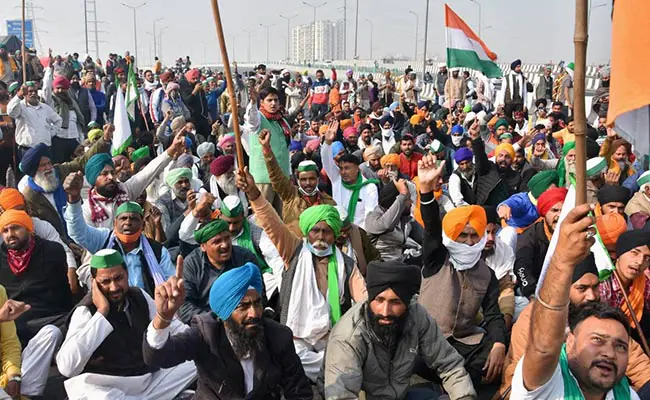 Farmer’s protest in UP seeking justice