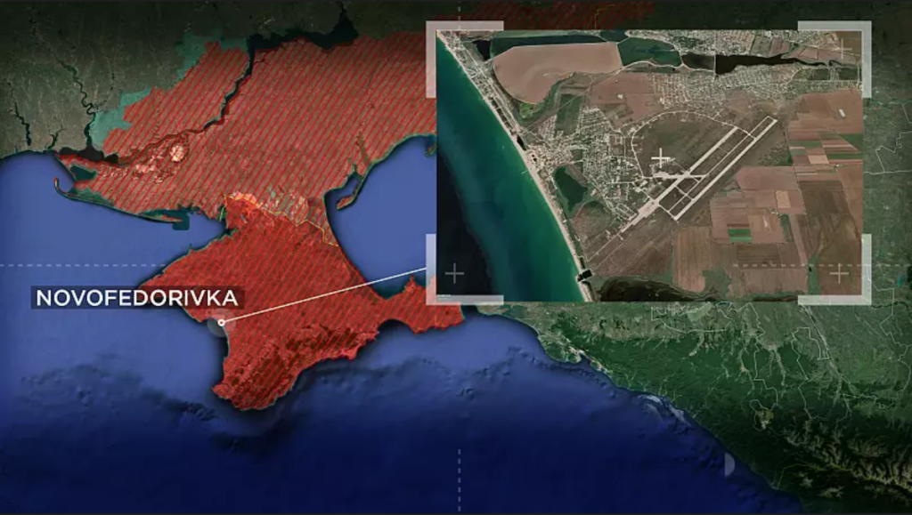 Ukraine claims that explosions at a Russian airbase in Crimea were caused by partisans. - Asiana Times