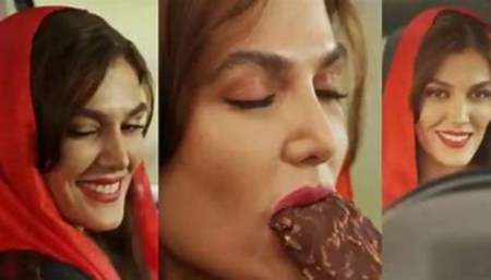 Women banned from Ads in Iran: An outrage over sexy Magnum Ice-Cream Advertisement