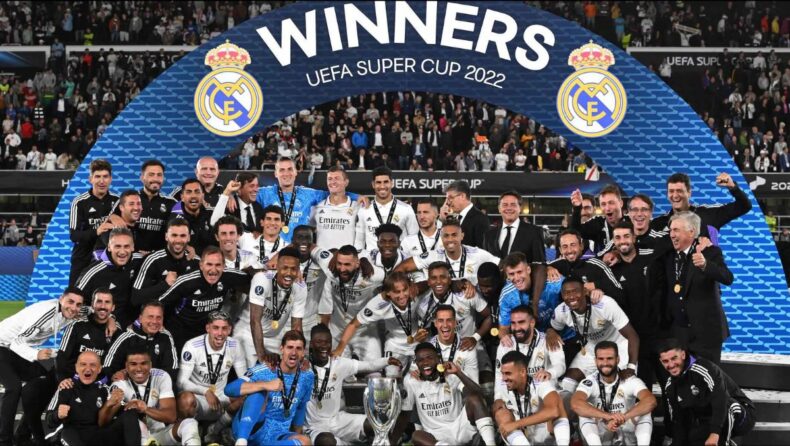 Real Madrid lifts 2022 UEFA Super Cup