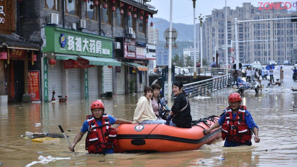 Several flashfloods are emerging across the world.