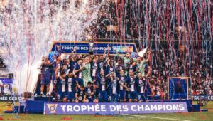 Ligue 1 champions PSG wins the Trophée des Champion Ligue1 champions PSG wins the Trophée des Champion