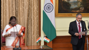 At Rashtrapati Bhavan in Delhi today, President Droupadi Murmu swore in Suresh N. Patel as the Central Vigilance Commissioner (CVC). - Asiana Times