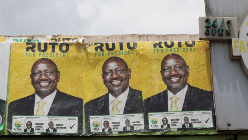 Ruto leaves Odinga behind in Kenya’s presidential vote count