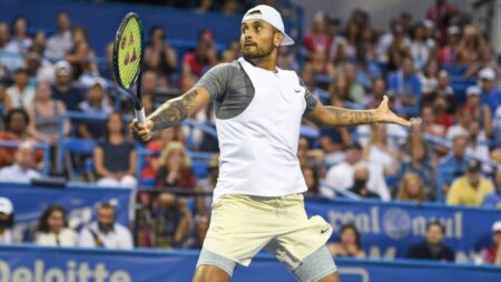 Nick Kyrgios on fire at Canadian Open