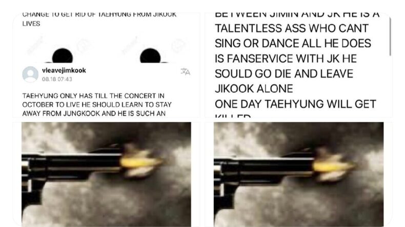 BTS members Jimin and Taehyung got life threats! - Asiana Times
