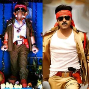 Ganesha look inspired by Bollywood characters this year. - Asiana Times