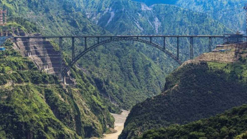 World's Highest Bridge in Chenab gets its Golden Launch - Asiana Times