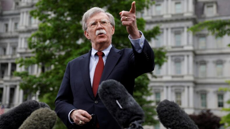 US JUSTICE DEPARTMENT SAVED JOHN BOLTON FROM IRANIAN