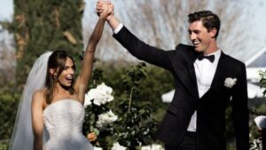 Pat Cummins Ties Knot With Fiancee Becky Boston Pat Cummins ties knot with her fiancee Becky Boston