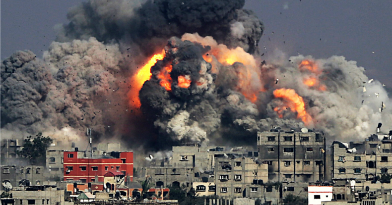 Israel airstrikes Gaza kill 10, Palestine group responds with rockets