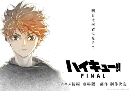 The Anime series Haikyuu will get two final Film 