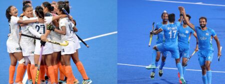 Indian men's and women's teams win against Canada