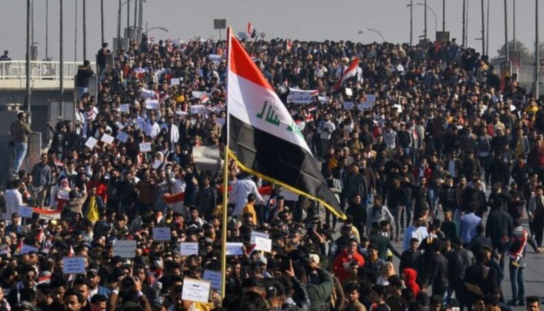 Iraq demonstrators attack the parliament in the Green Zone of Baghdad