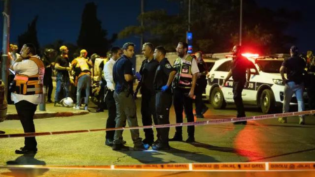 A shooting in Israel injures eight people, including a pregnant woman