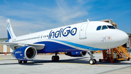 Go First car goes under IndiGo plane; almost crashes into nose wheel at Delhi airport. 