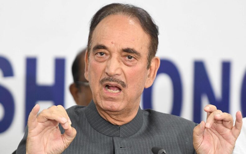 Ghulam Nabi Azad has resigned from the Congress. - Asiana Times