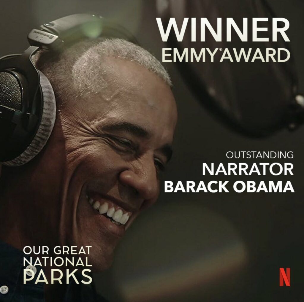 Obama wins Emmy for Netflix documentary series.