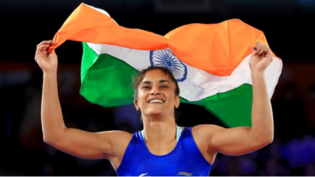 Vinesh Phogat becomes 1st Indian woman to win 2 World Championship medals