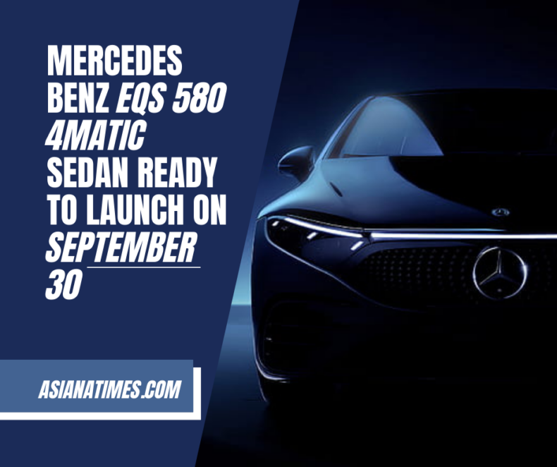 Mercedes Benz EQS 580 4Matic Sedan Ready To Launch On September 30