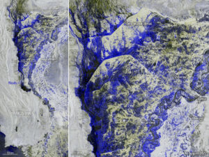 Pakistan Floods: Satellite images show a third of the country under water.