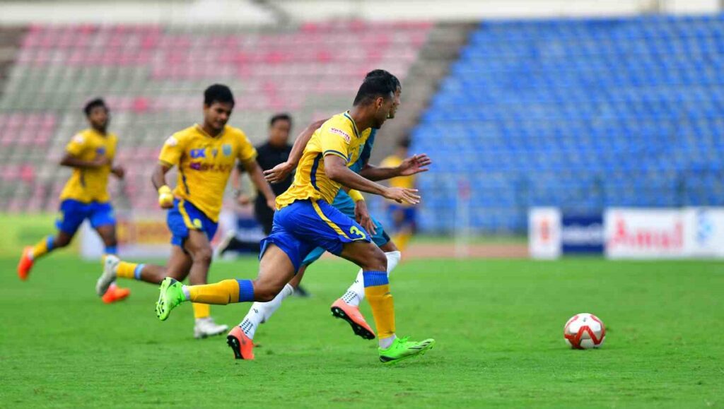 Kerala Blasters defeated Army Green 2-0 to advance to the Durand Cup quarter-finals