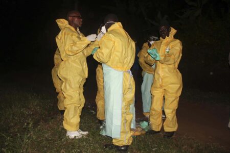Confirmed Ebola cases in Uganda, 11 dead