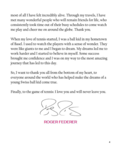 Swiss Tennis Star Roger Federer announces retirement after a decorated career - Asiana Times