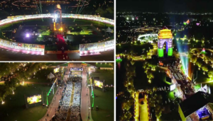 New Central Vista Avenue was inaugurated and the most awaited Netaji statue unveiled