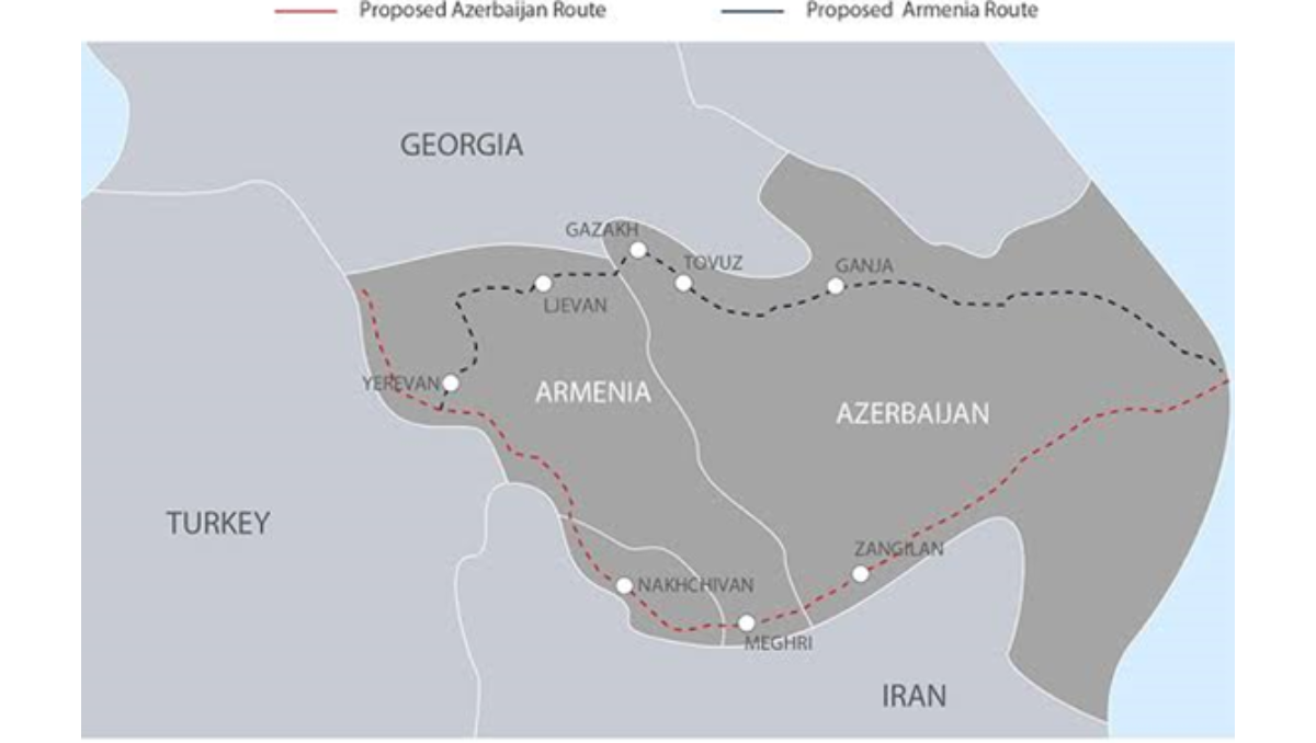Armenia the Soviet puppet, negotiates peace with Azerbaijan under the guise of Russia