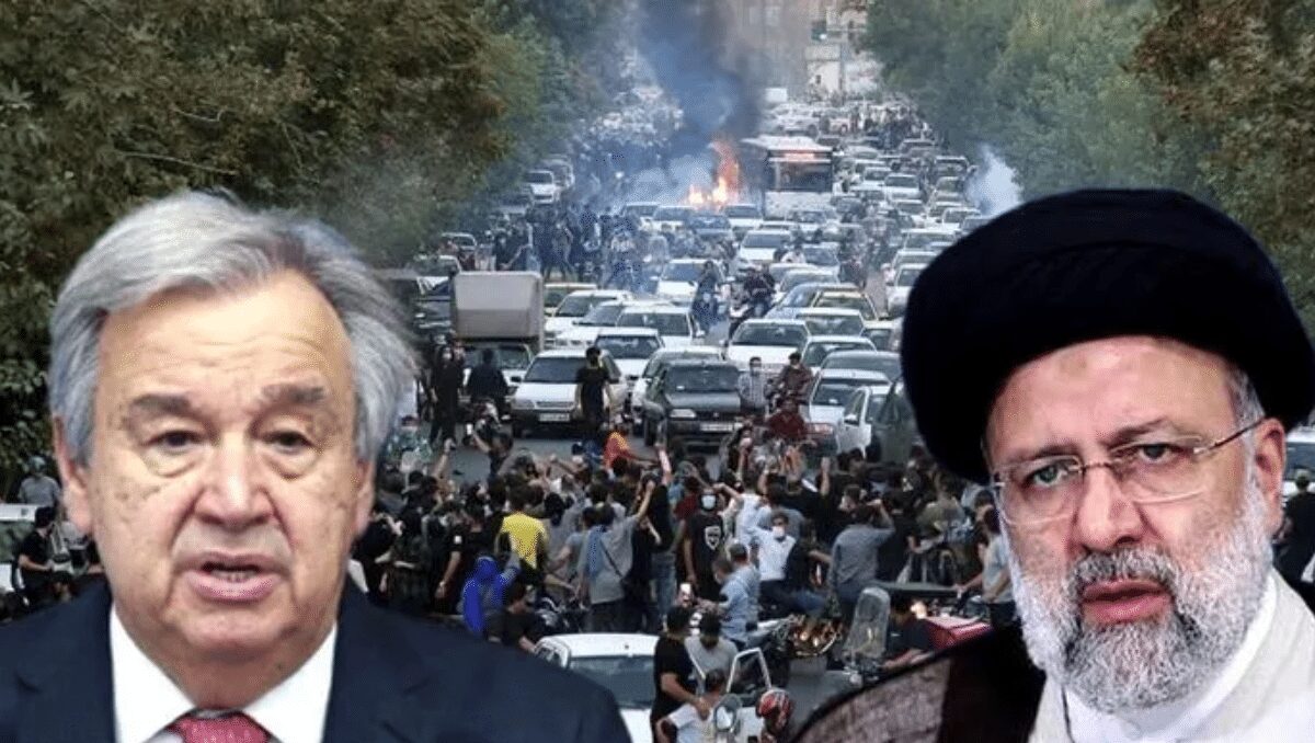 The UN Chief Meets With Raisi Amid Anti-hijab Protests In Iran And ...