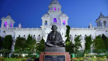 Telangana Assembly passes resolution to name new parliament complex with BR Ambedkar.