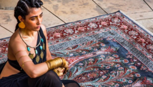 J J Valaya, RTW Designer Collaborates with Luxury Carpet Brand