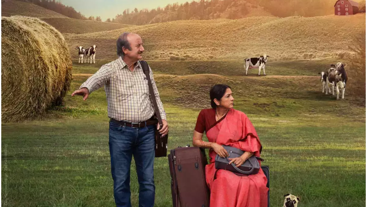 Anupam Kher and  Neena Gupta's  First Look Of  Shiv Shastri Balboa Movie