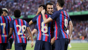 What surprised Eric Garcia about Robert Lewandowski in Barcelona?