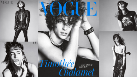 Timothee Chalamet British Vogue