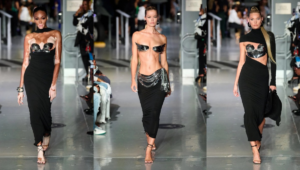 LaQuan Smith SS 2024: Turns an Aircraft Carrier into a Runway 