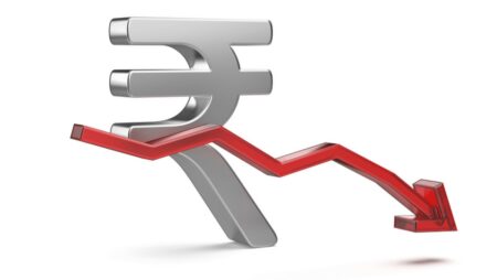 Due to the Persistent Strength of the Dollar following the Fed hike, the Rupee reaches a new low