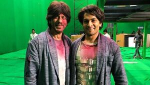 When Shah Rukh Khan met Shah Rukh Khan at the Brahmastra set