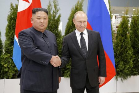 North Korea may send workers to Russia-occupied east Ukraine.