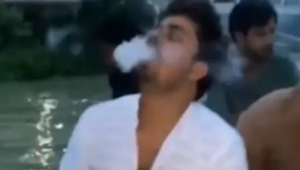 hookah party at ganga