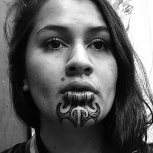Maori Tattoos on Face 