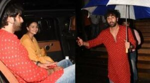 Pregnant Alia Bhatt and her husband Ranbir Kapoor working late at night for Dubbing !!