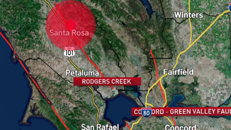 Earthquake, California